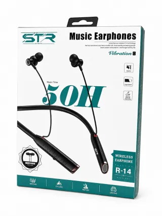 STR R-14 Wireless Earphone + VEN-DENS 10000mAh Power Bank Combo thumbnail 3